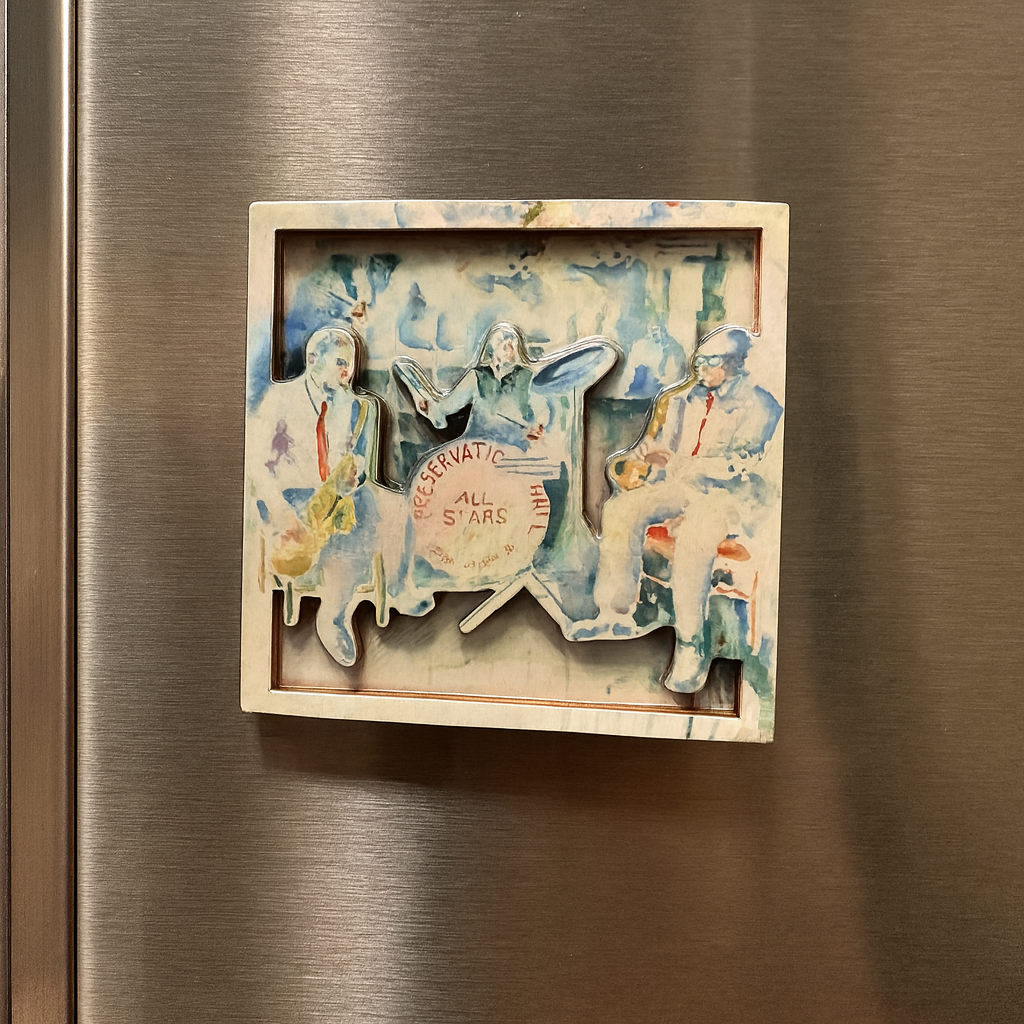 All-Stars Jazz Band Magnet