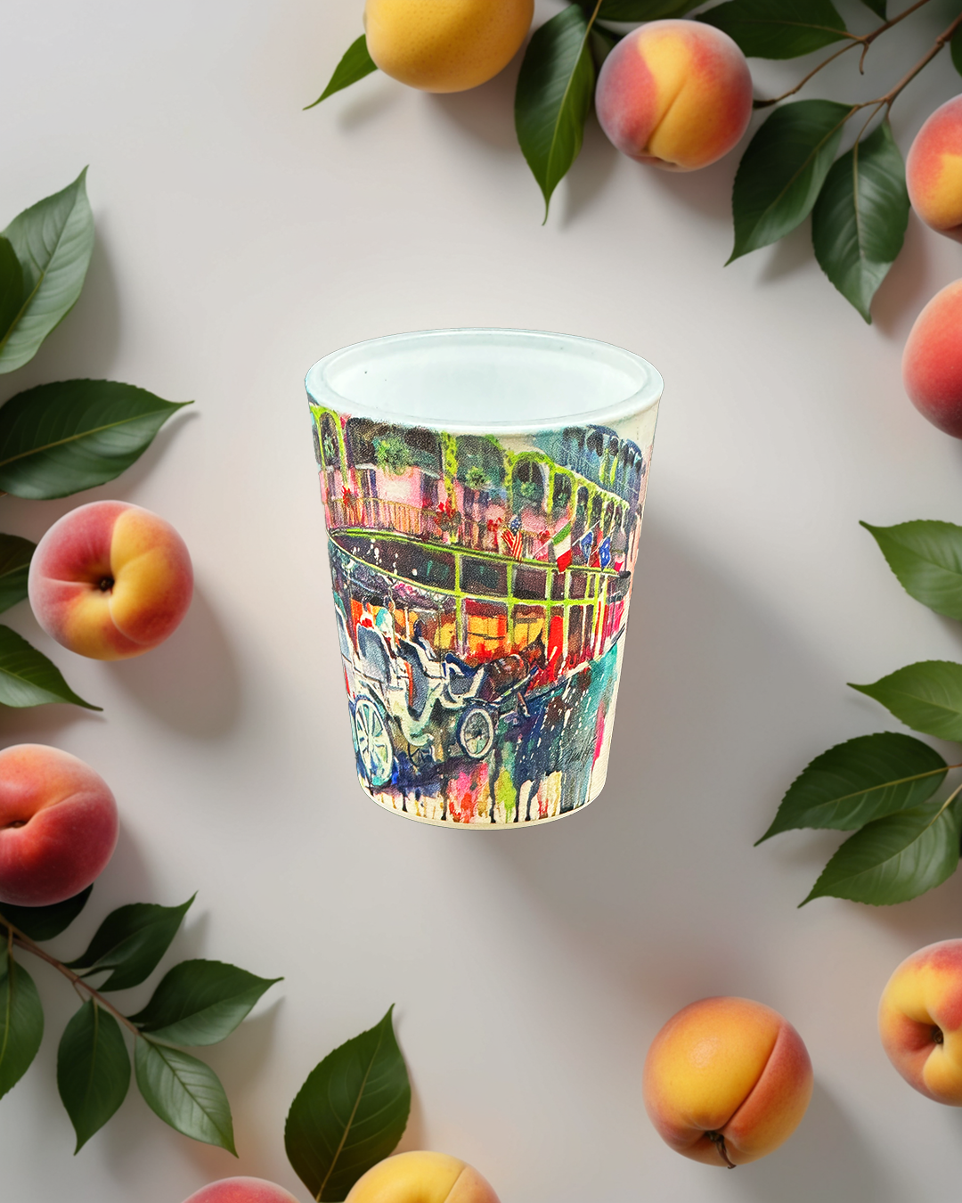 Horse and Buggy Small Shot Glass