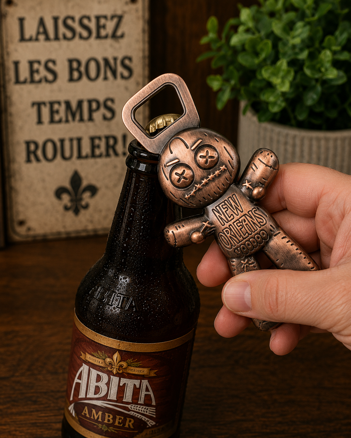 New Orleans Voodoo Doll Bottle Opener 190177
