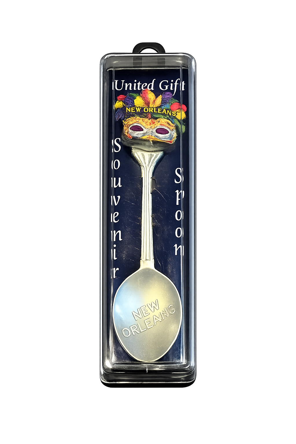 New Orleans Mardi Gras Mask Collectible Souvenir Spoon