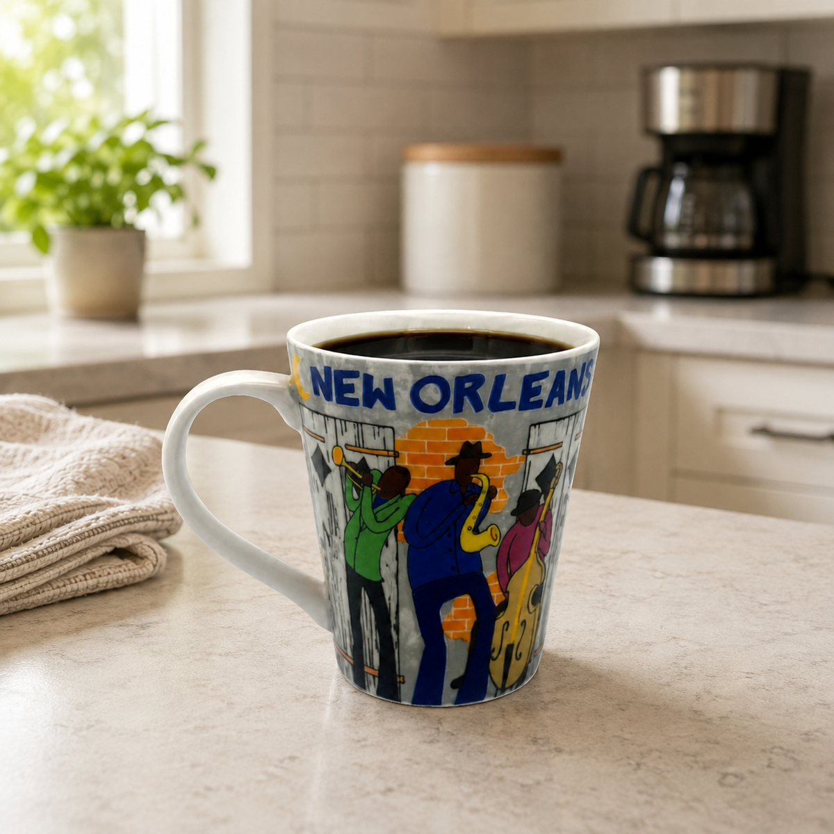 New Orleans Jazz Band Mug