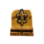 New Orleans Fleur-de-Lis Porcelain Trinket Box