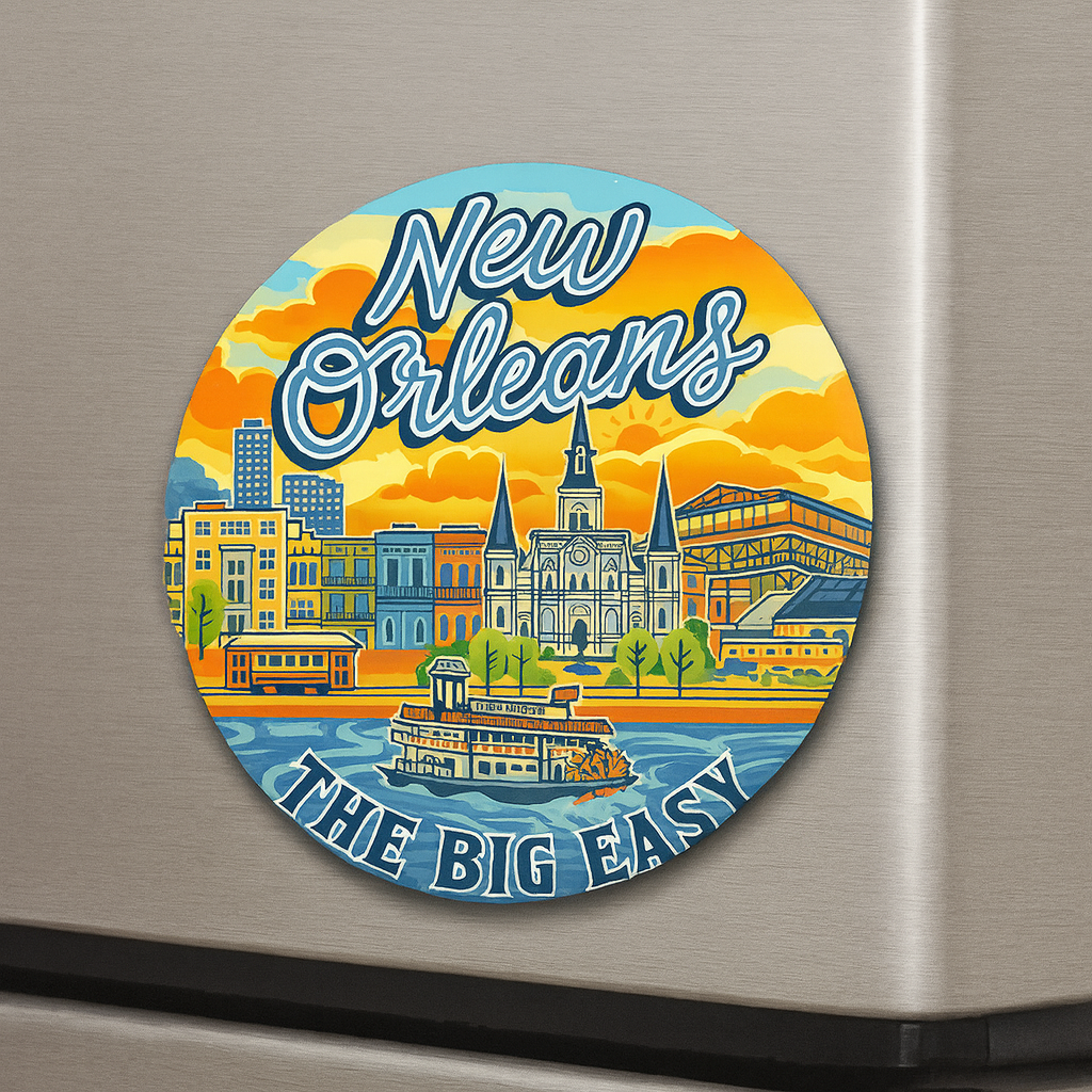 New Orleans The Big Easy Magnet
