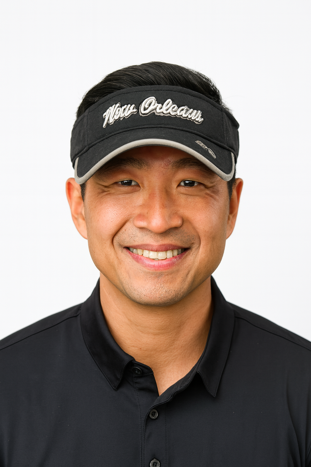 New Orleans Visor - Black