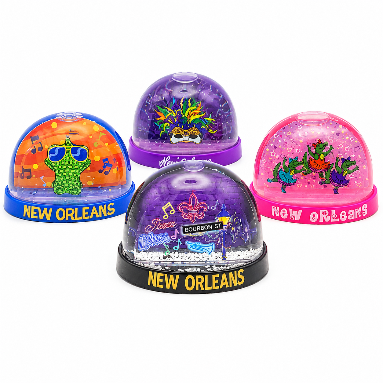 New Orleans Bourbon Street Jazz Water Globe