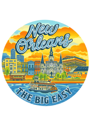 New Orleans The Big Easy Magnet