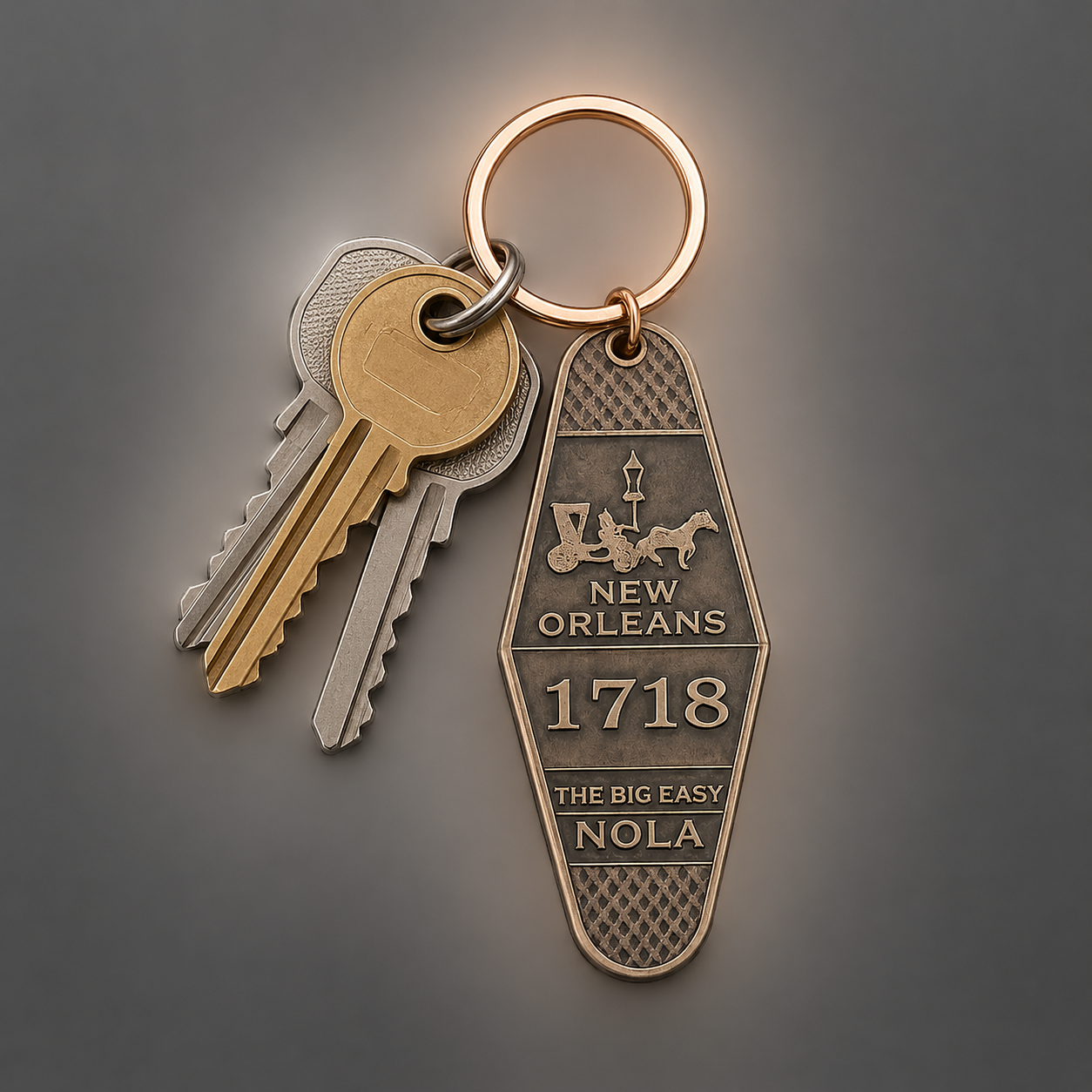 New Orleans 1718 Motel Keychain /191140