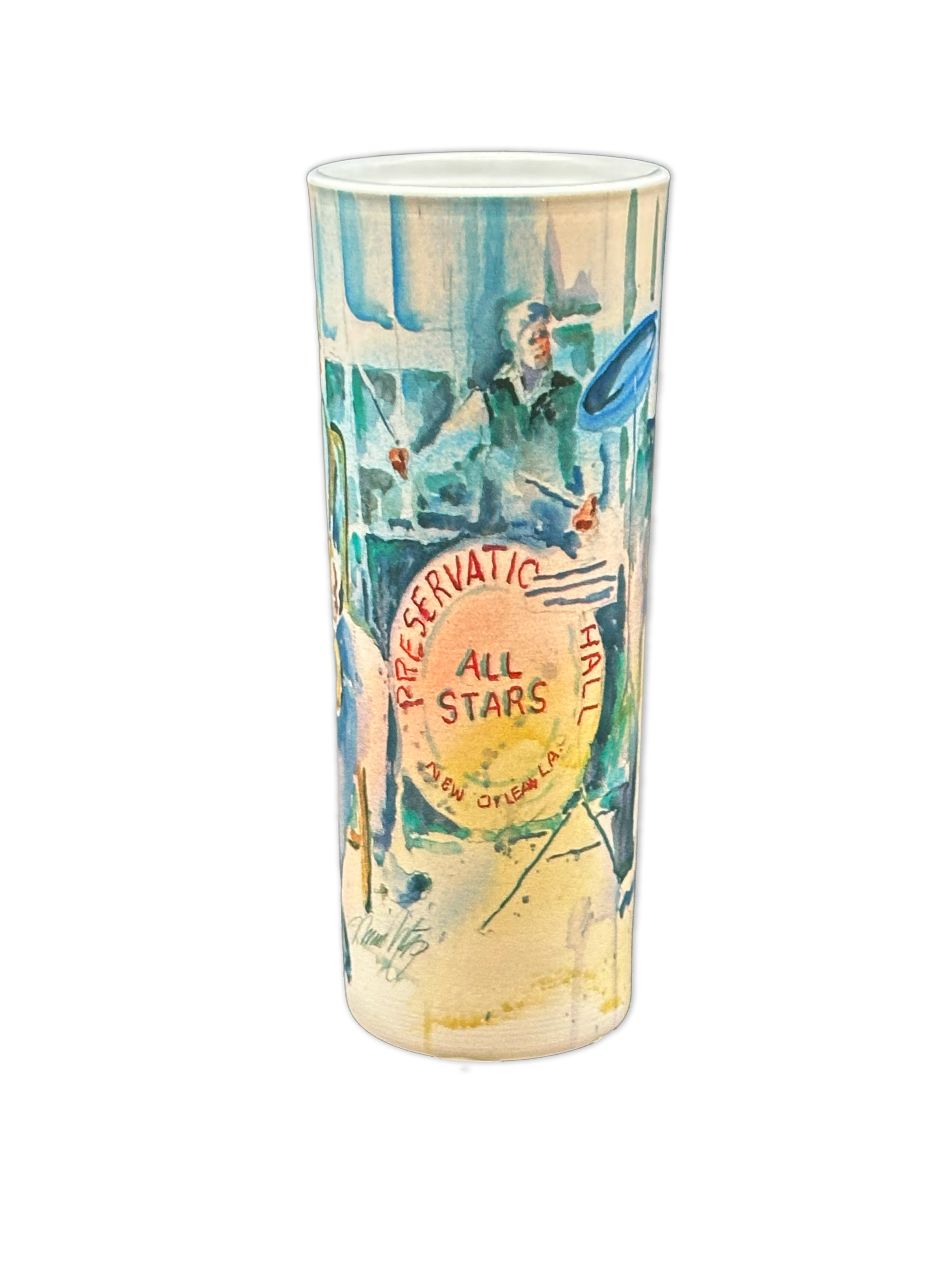 All-Stars Jazz Band Tall Shot Glass