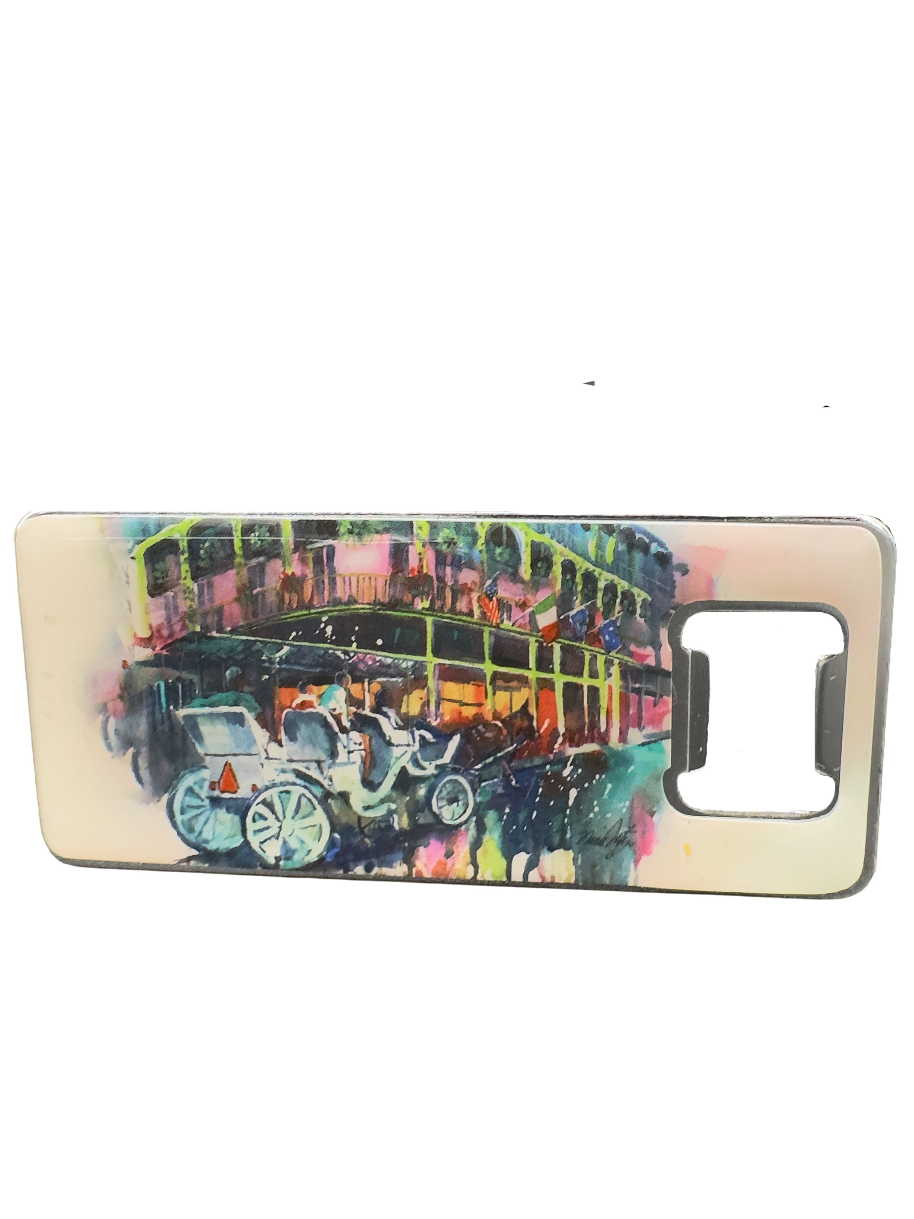 Horse and Buggy Bottle Opener and Magnet - New Orleans Souvenir