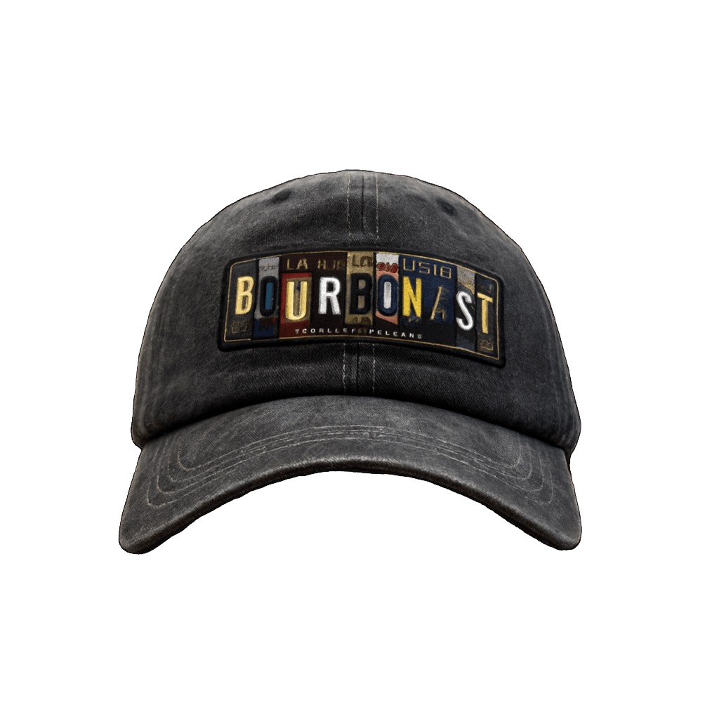 Bourbon St. License Plate Hat