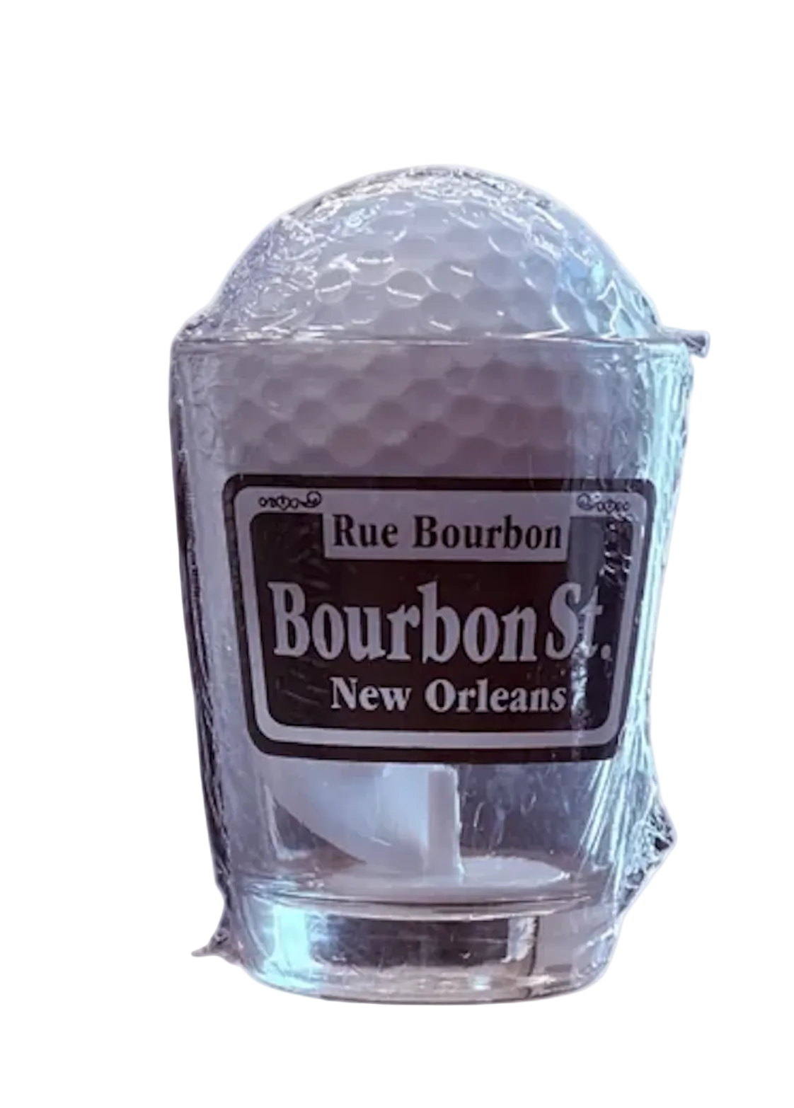 Bourbon Street Golf Ball Shot Glass