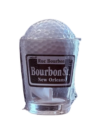 Bourbon Street Golf Ball Shot Glass