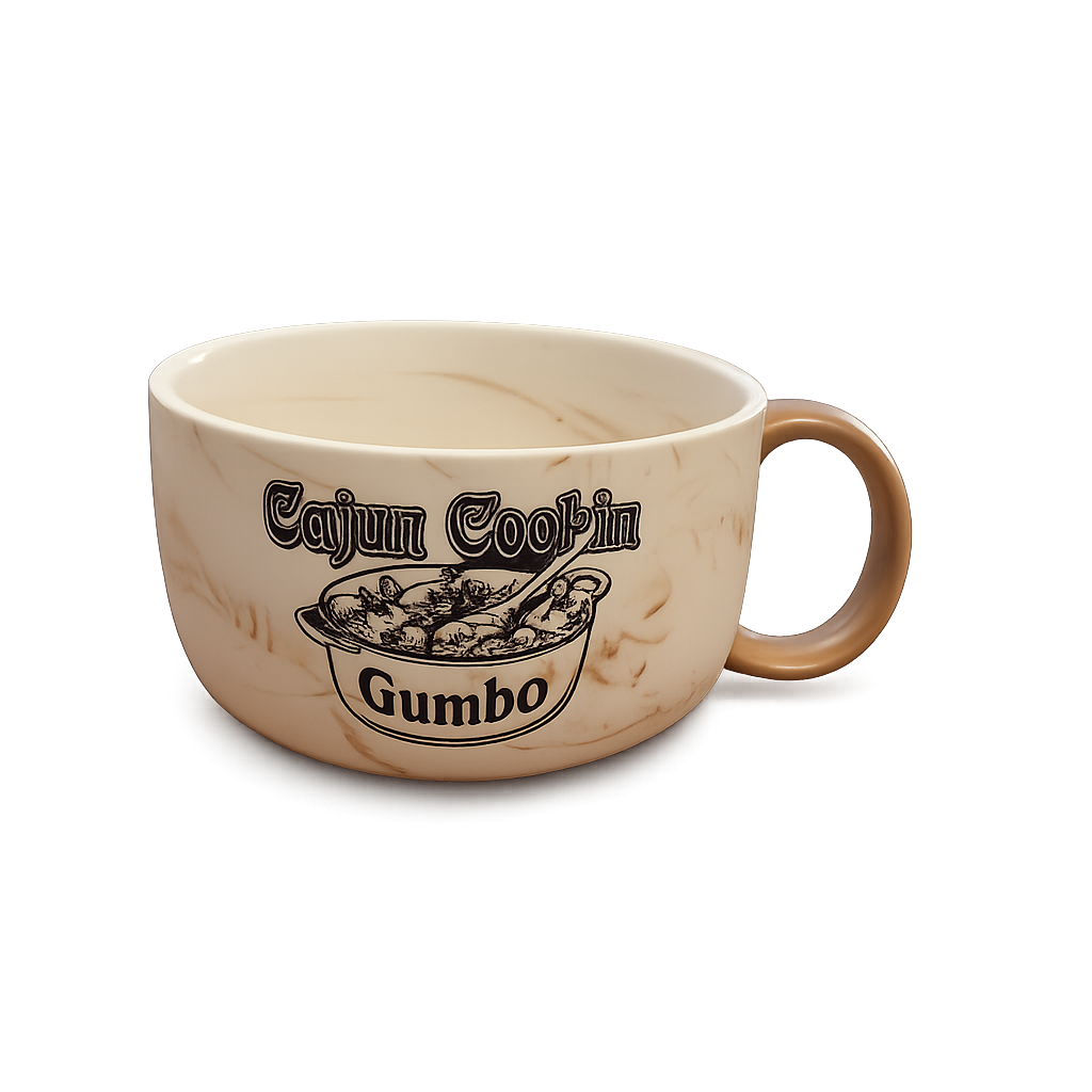 Cajun Cookin' Gumbo Soup Bowl Mug