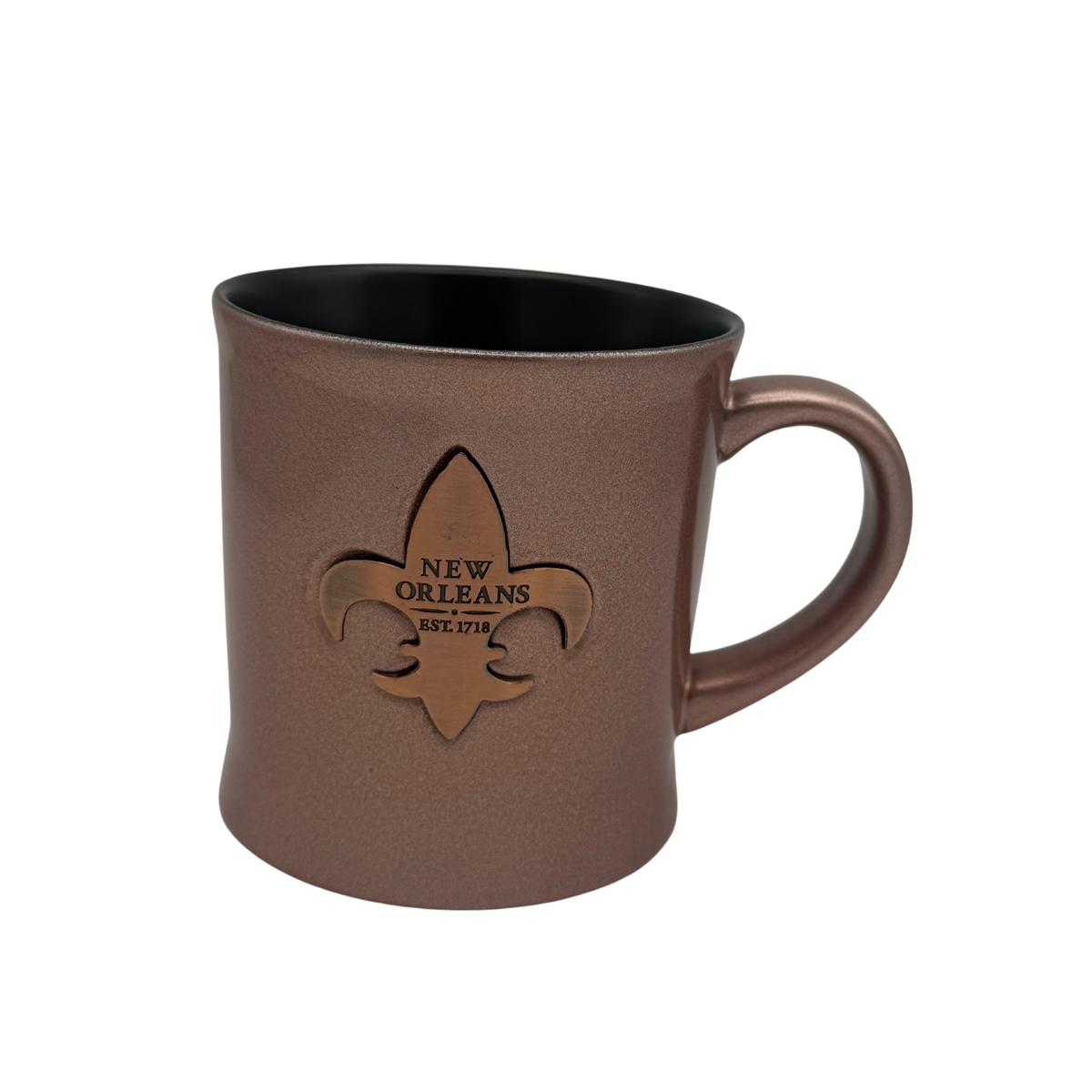 New Orleans Fleur-de-Lis Copper Mug
