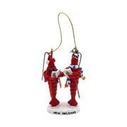 New Orleans Crawfish Carolers Ornament