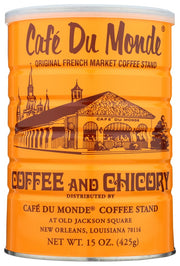 Cafe Du Monde Coffee and Chicory, 15 Ounce Ground