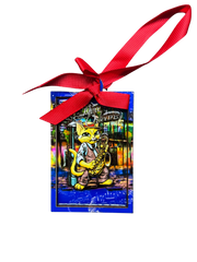 Jazzy Cat Ornament