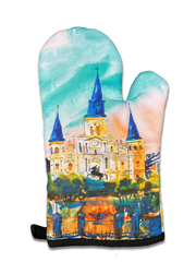 St. Louis Cathedral Cotton Oven Mitt