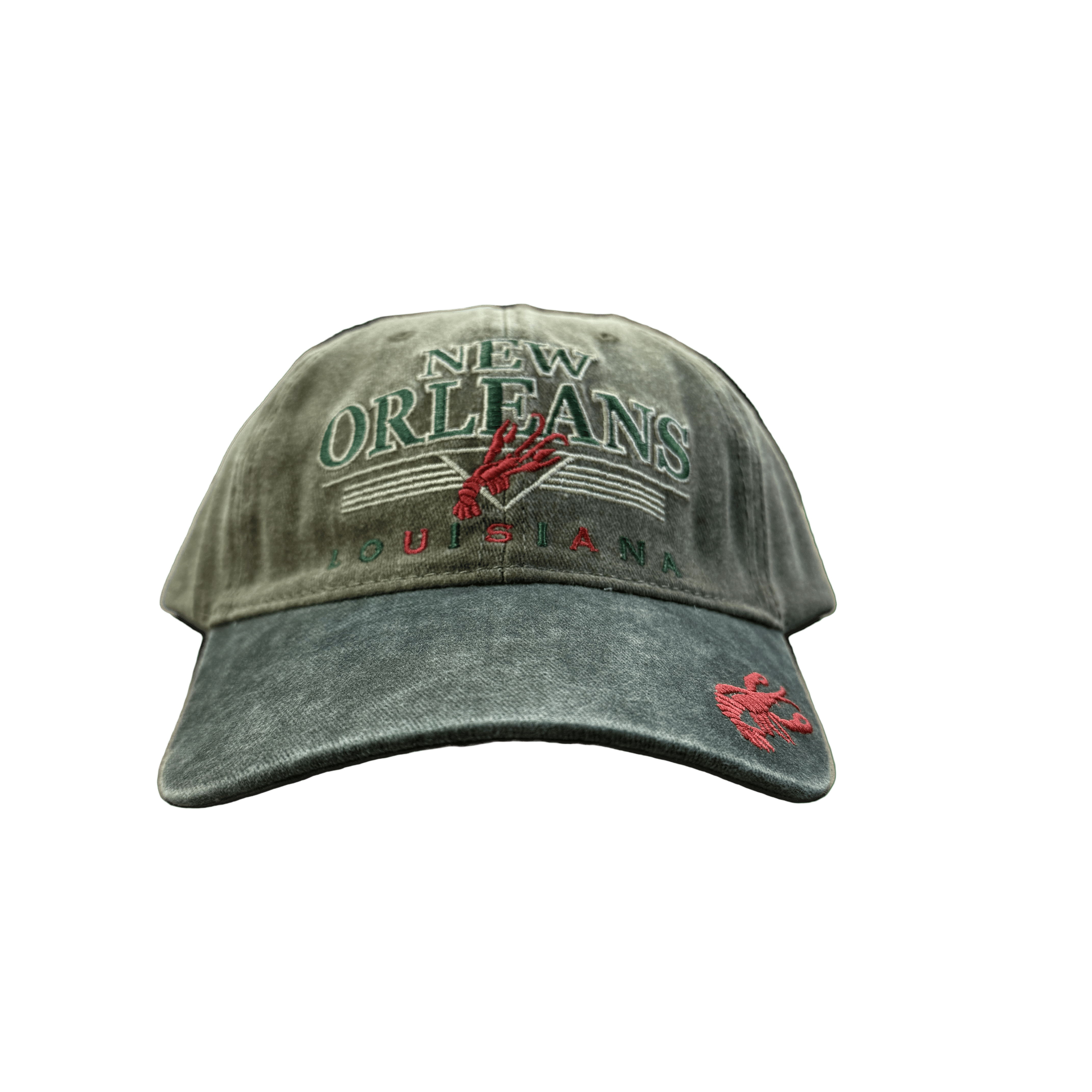 Crawfish New Orleans Cap - Green