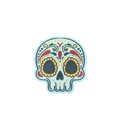 Day of the Dead Sugar Skull Sticker