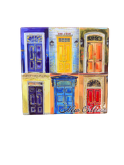 Doors of New Orleans EST 1718 Ceramic Tile