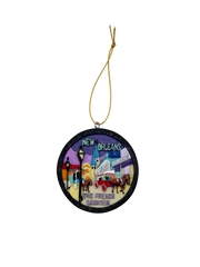 French Quarter Embossed Ornament