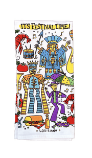Festival Time Tea Towel