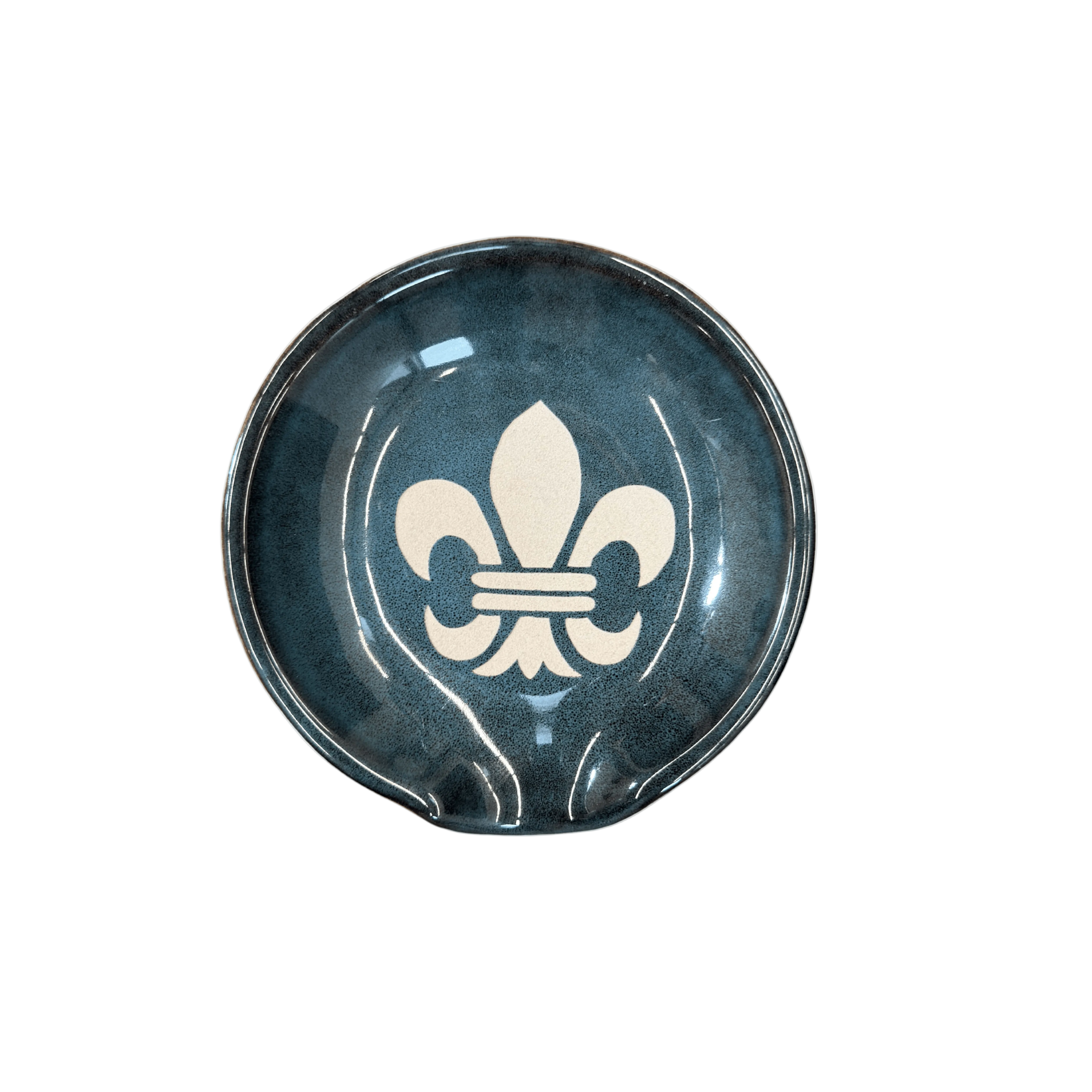 Fleur de Lis Spoon Rest