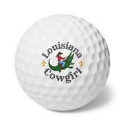 Louisiana Cowgirl Golf Ball