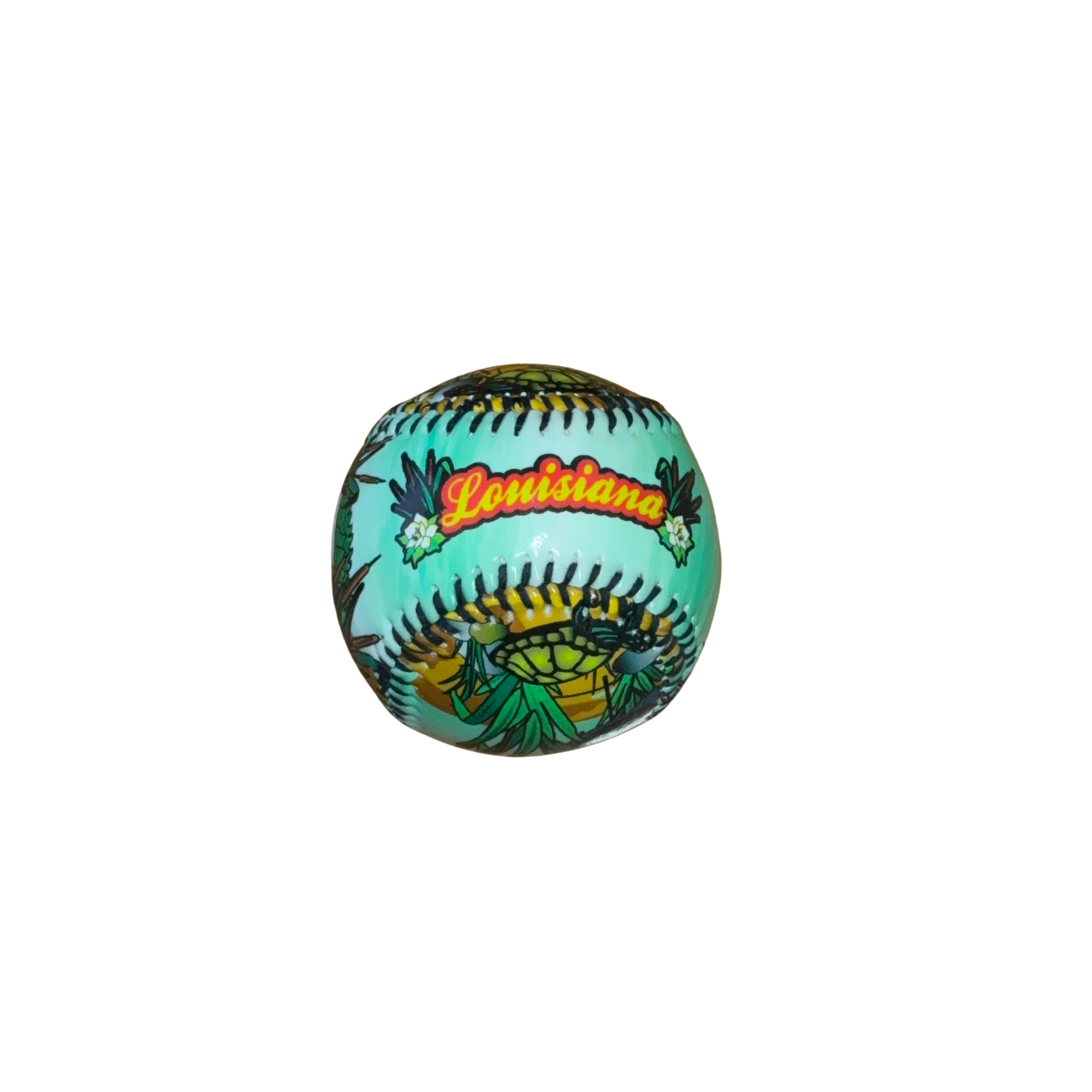 Louisiana Alligator Souvenir Baseball