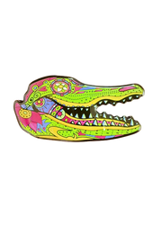 Gator Sugar Skull Magnet