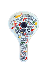 Gumbo Ceremic Spoon Rest