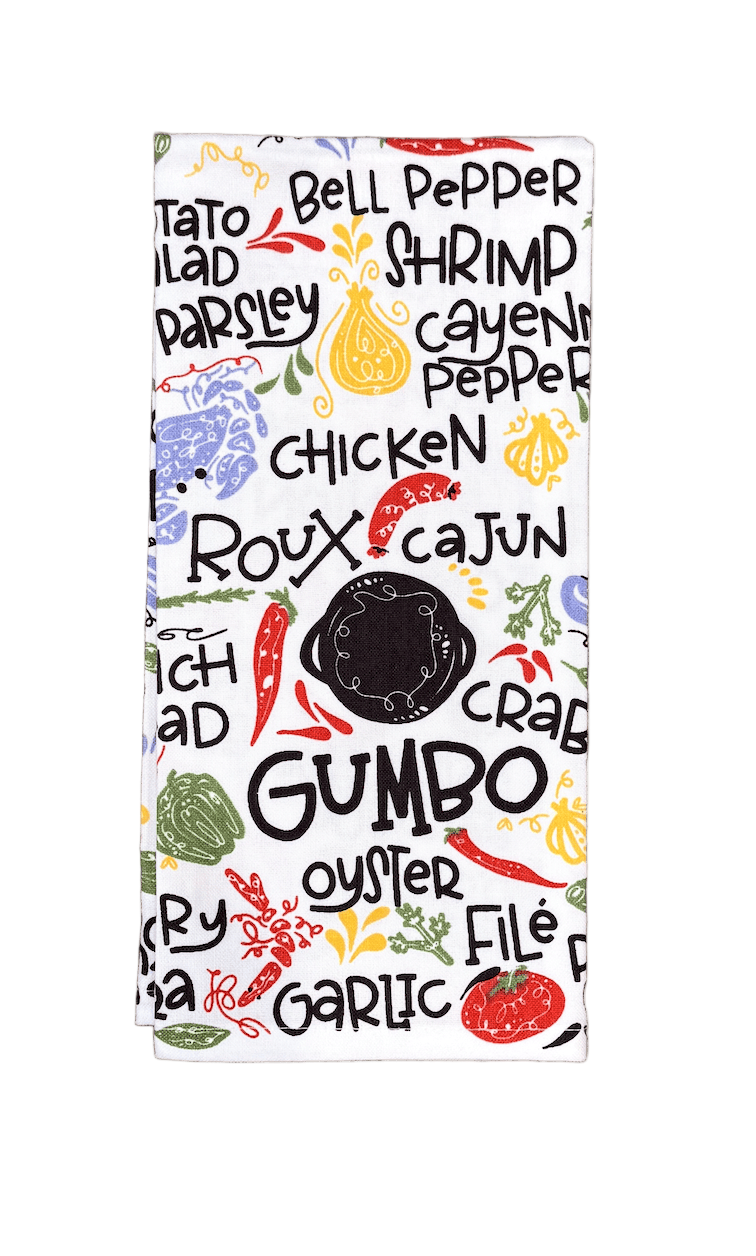 Gumbo Tea Towel