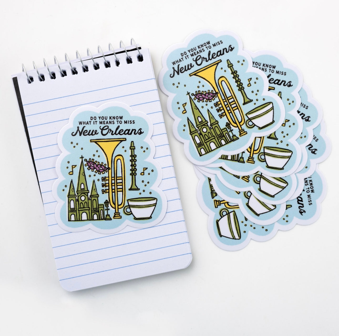 Do You Know What It Means to Miss New Orleans Sticker