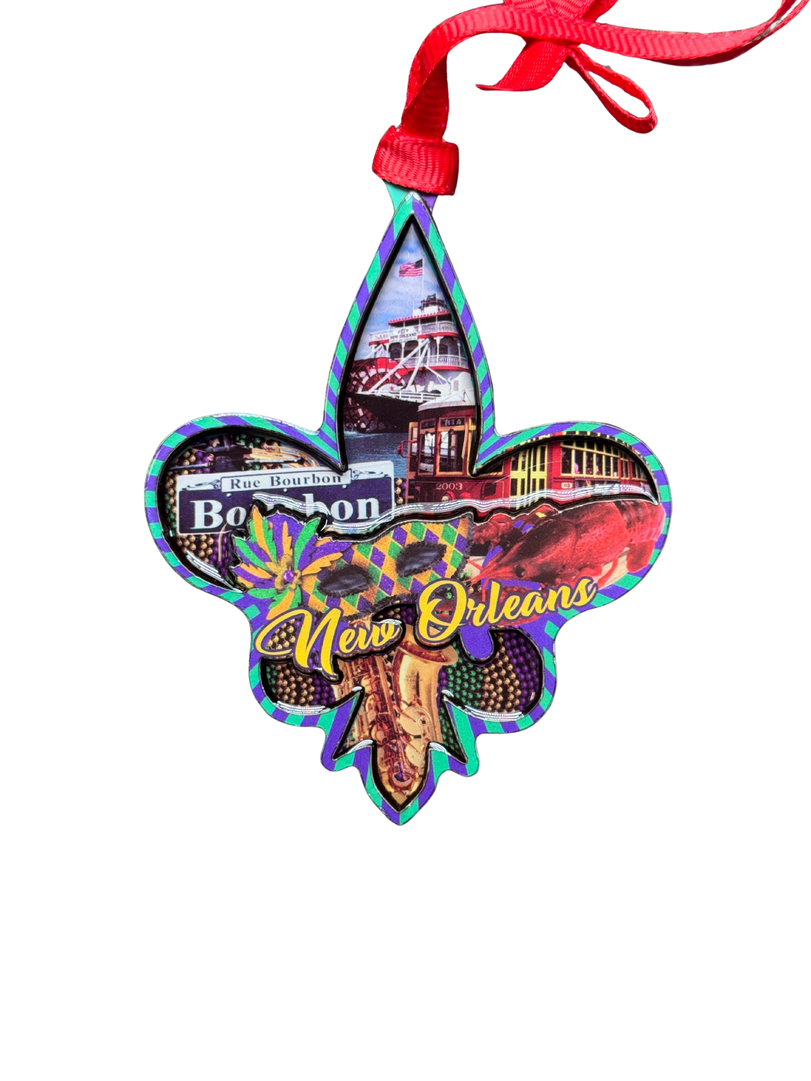 New Orleans Fleur-dis-Lis Ornament