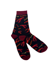 Cajun Crawfish Socks