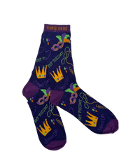 Mardi Gras Socks