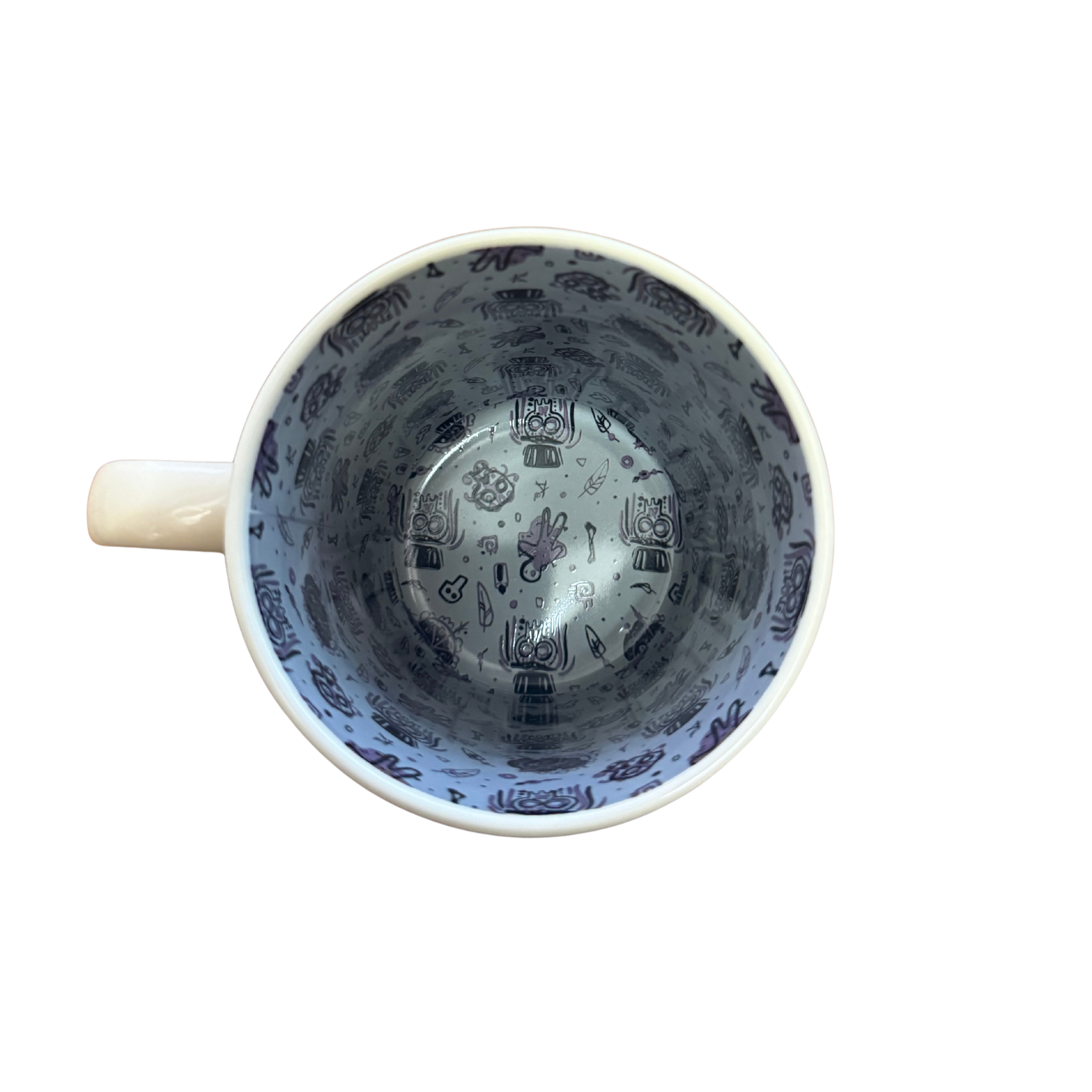 New Orleans Mojo Skull & Voodoo Doll Mug | Double-Sided Ceramic Coffee Mug