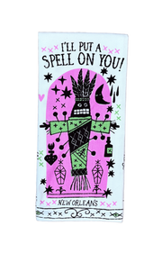 I'll Put A Spell On You Tea Towel