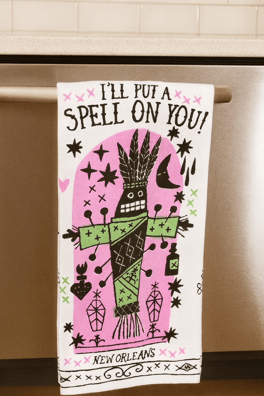 I'll Put A Spell On You Tea Towel