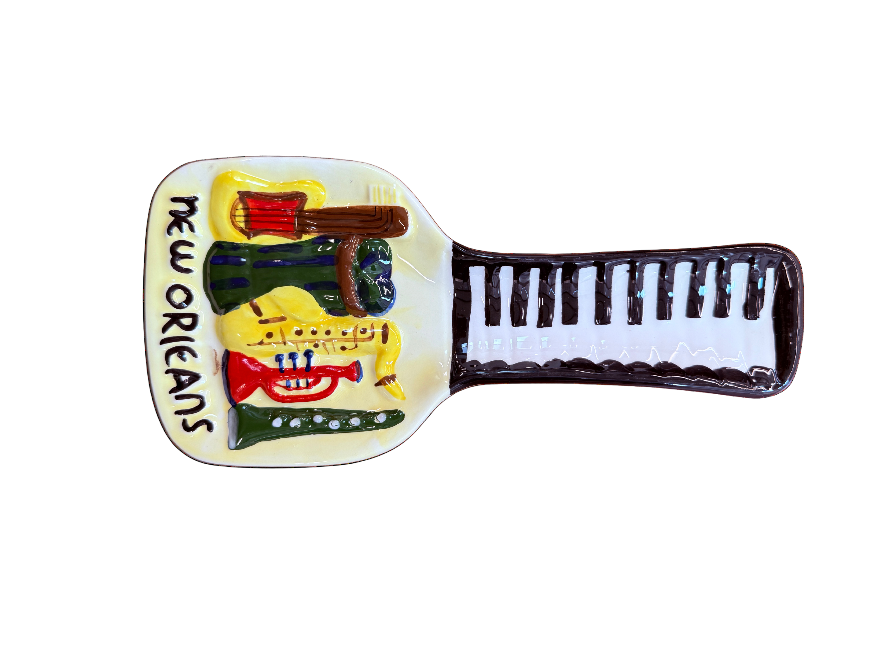 Instrument Ceramic Spoon Rest