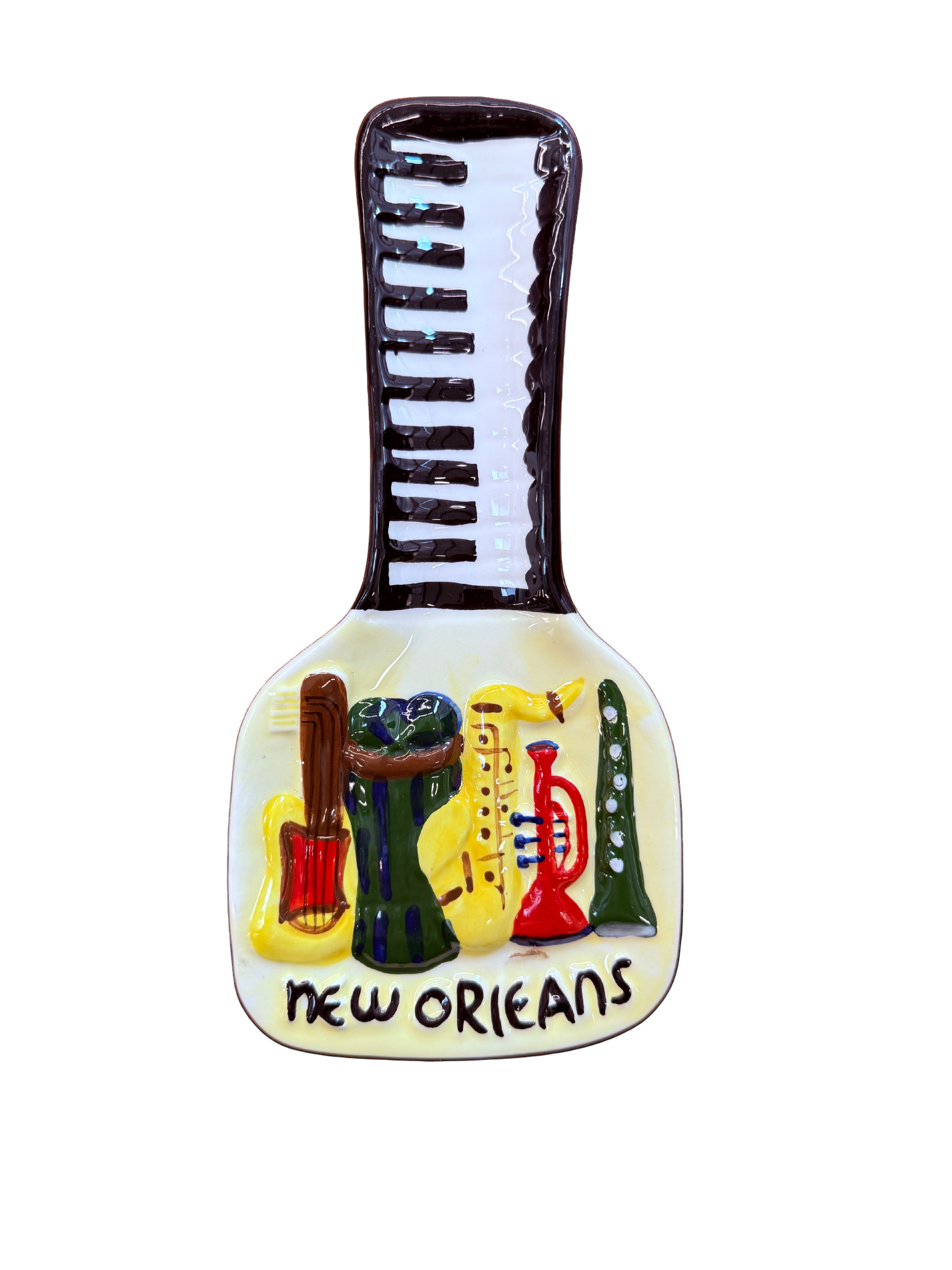 Instrument Ceramic Spoon Rest