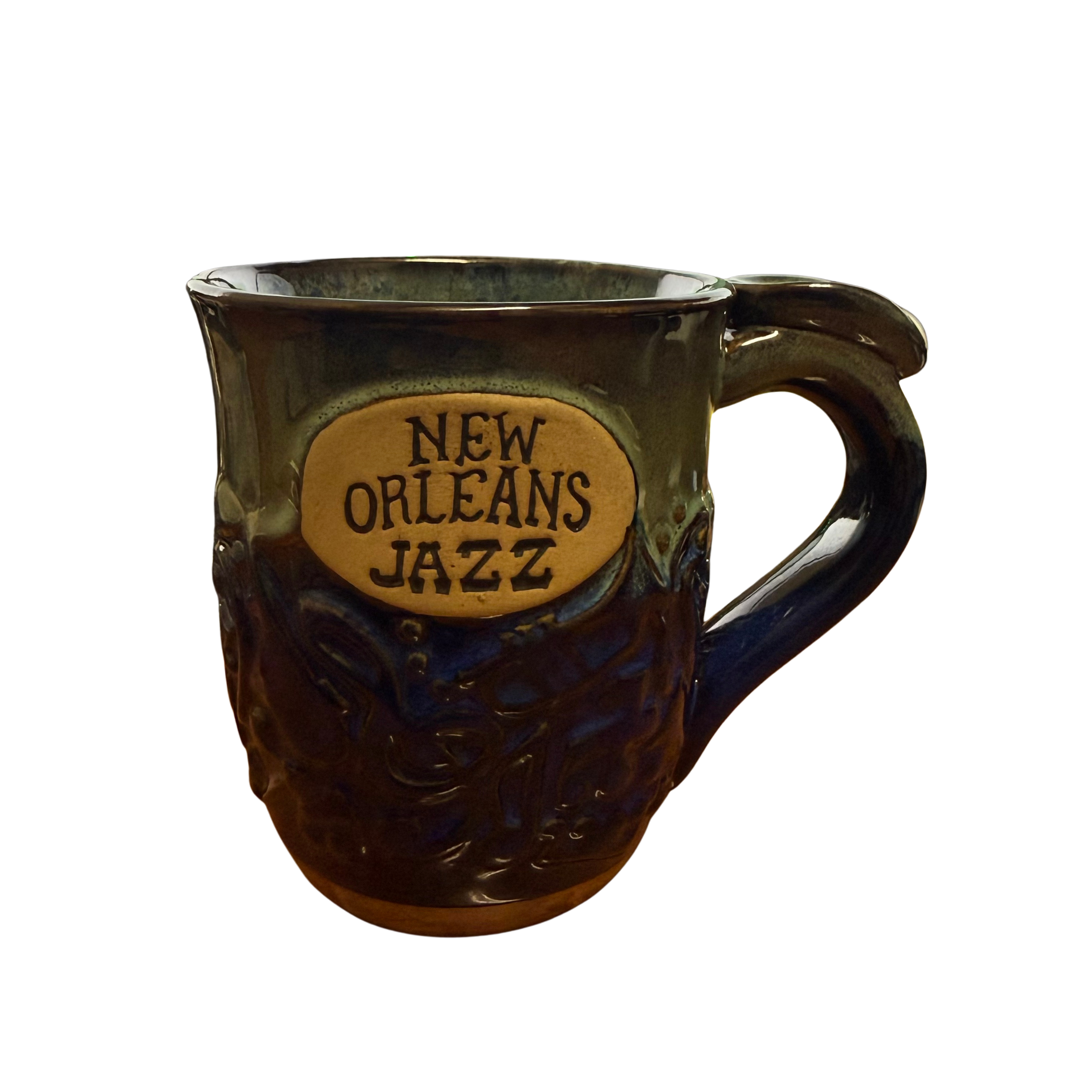 New Orleans Jazz Wave Stoneware Mug