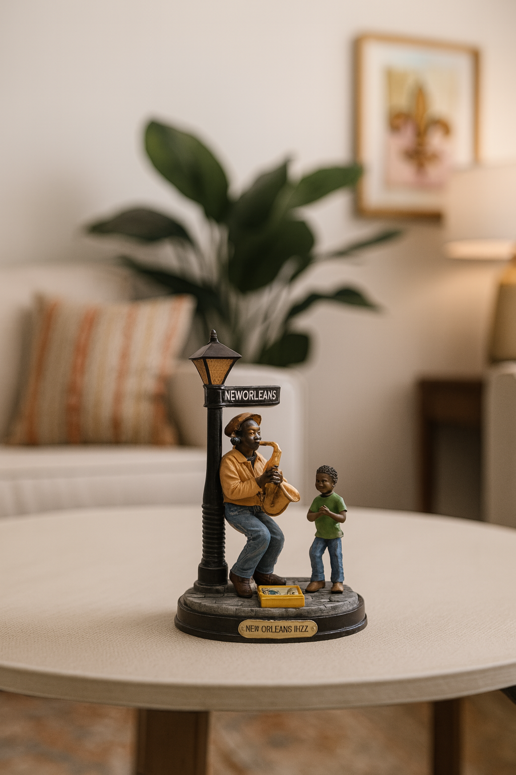 Jazz Man with Boy Dancing