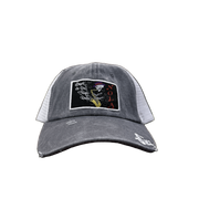 Laissez Les Bon Temps Rouler Skeleton Sax Cap - Grey
