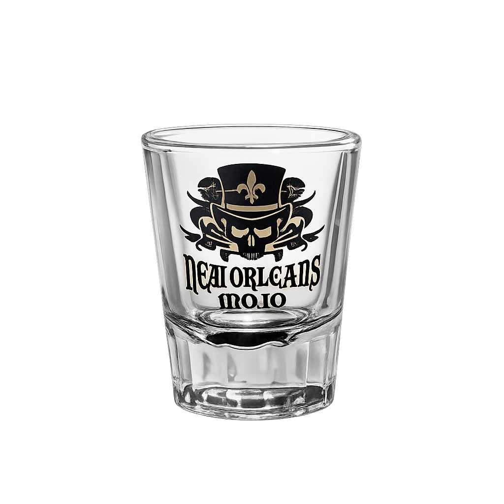 New Orleans Mojo Skull Shot Glass