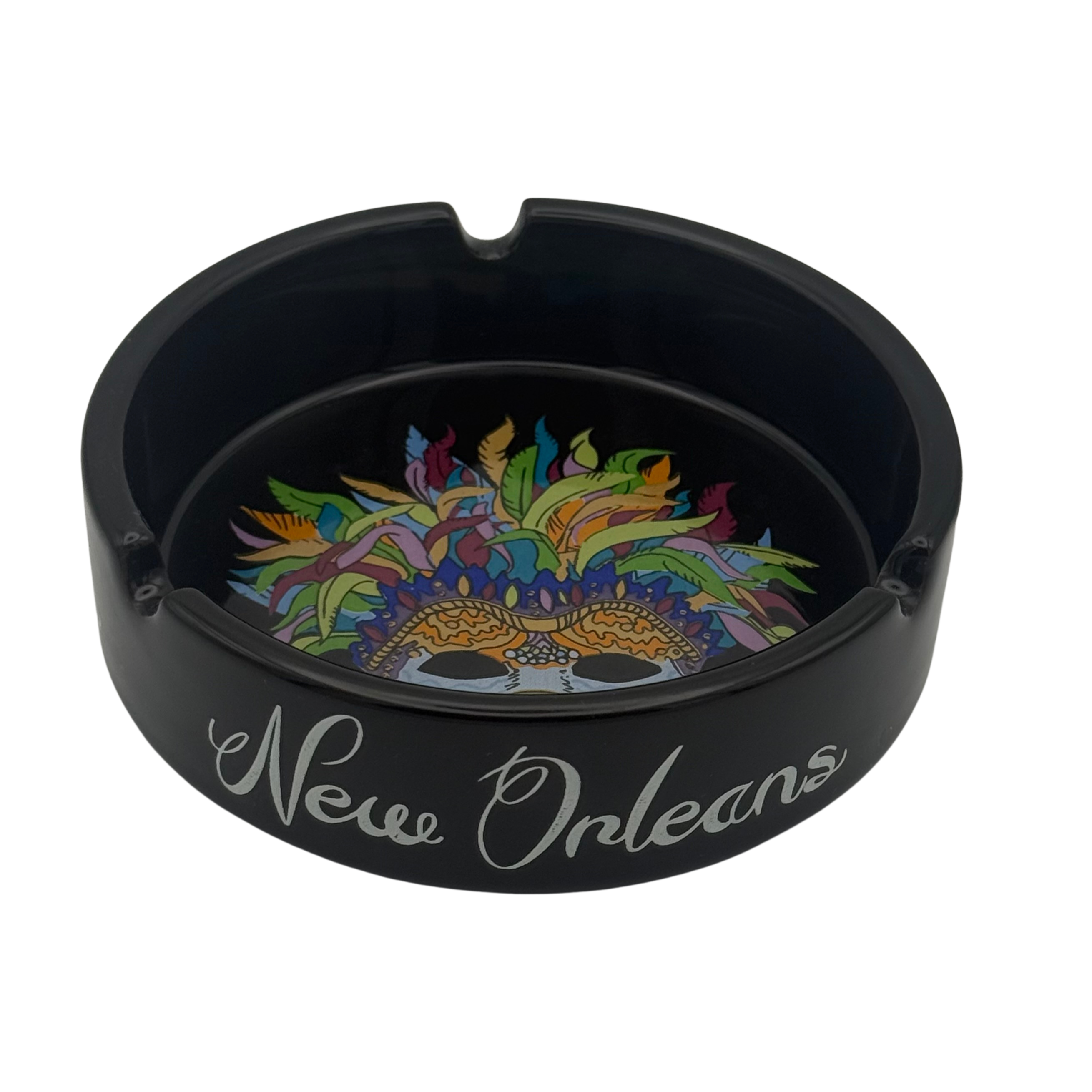 Mardi Gras Mask Ashtray