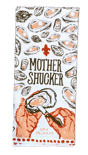 Mother Shucker Tea Towel
