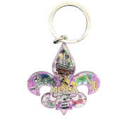 NOLA Fleur de Lis Keychain
