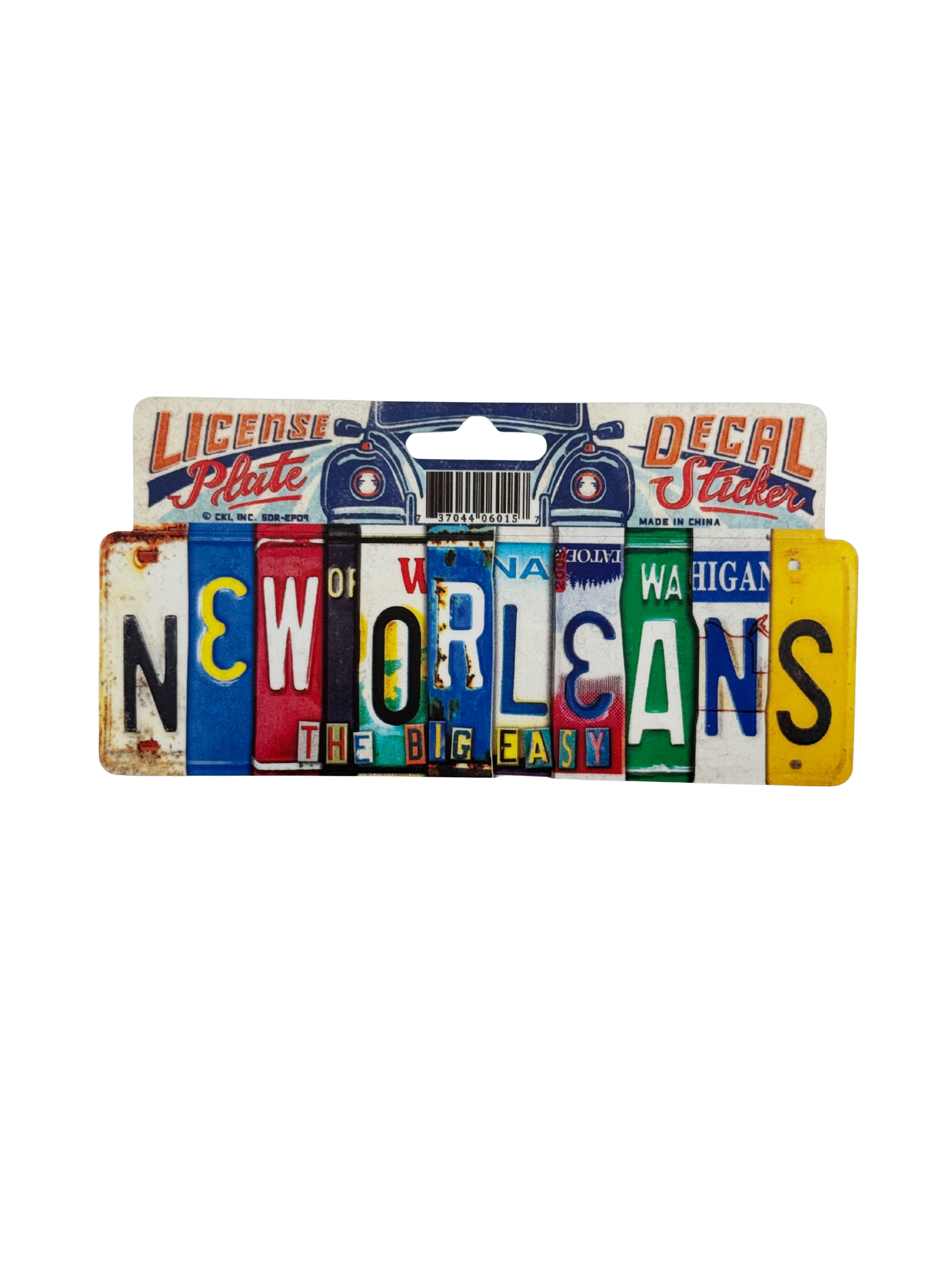 License Plate Sticker